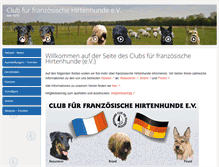 Tablet Screenshot of cfh-net.de